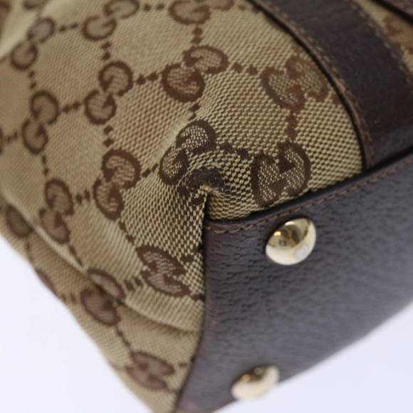 GUCCI GG Canvas Hand Bag Beige 141471 Auth ep3861 - Picture 12 of 16